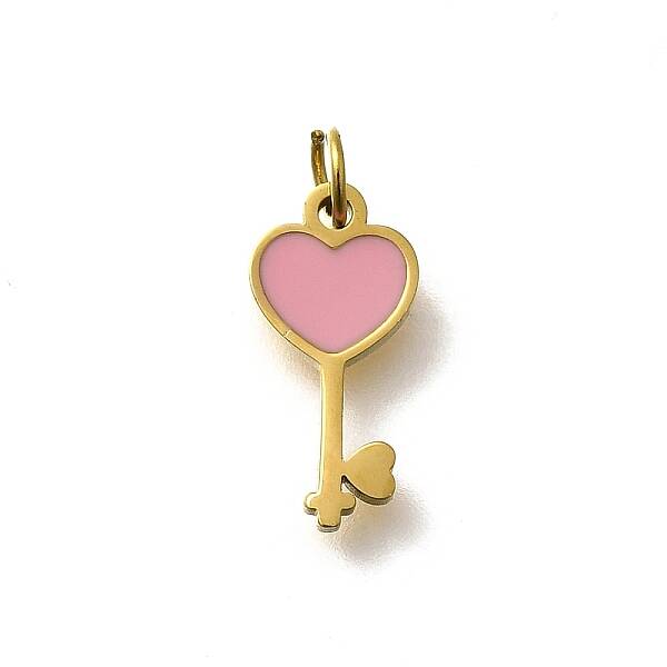 304 Stainless Steel Enamel Charms