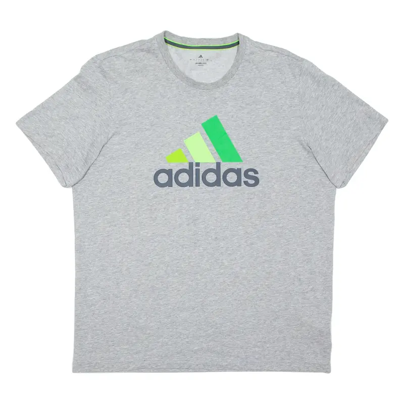 ADIDAS Mens T-Shirt Grey L