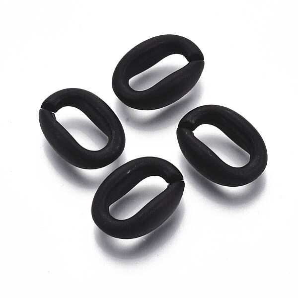 Spray Painted CCB Plastic Linking Rings