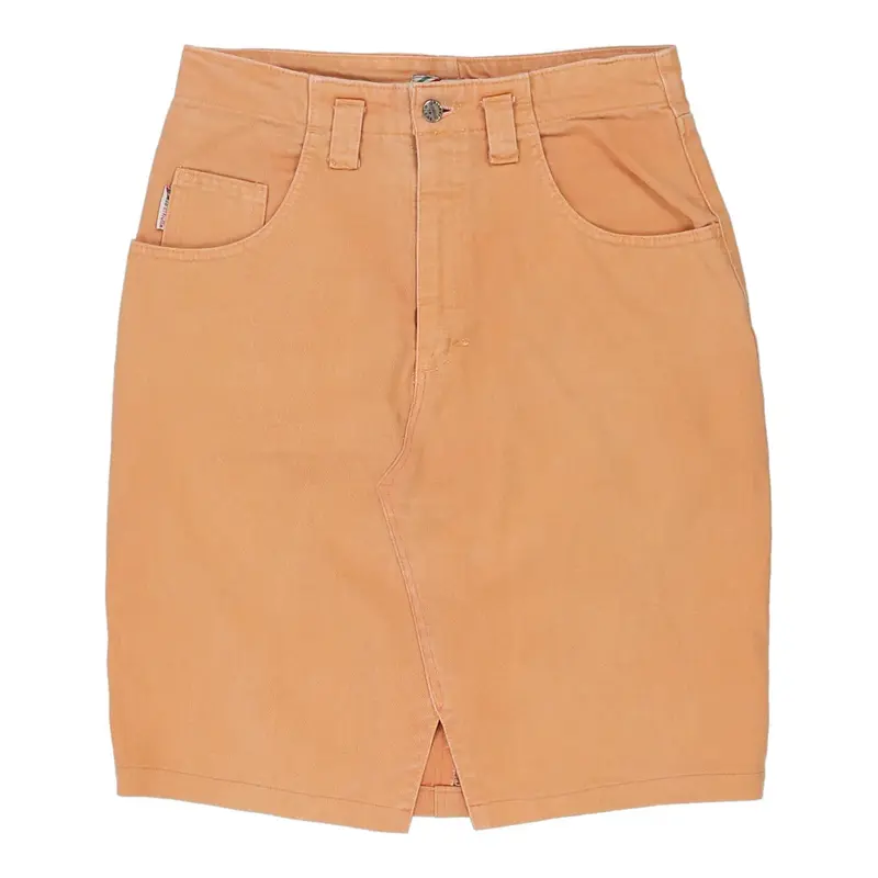 Succo Di Frutla Denim Shorts - 30W UK 10 Orange Cotton