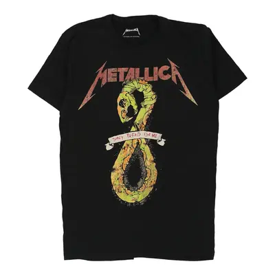 Don’t Tread On Me Metallica Band T-Shirt - Small Black Cotton