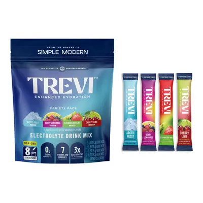 8 Count Sugar Free Trevi Favorites Variety Pack Sampler