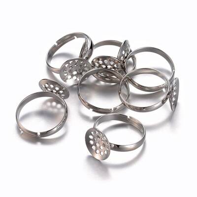 Brass Sieve Ring Bases