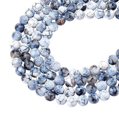 Natural Agate Bead Strands