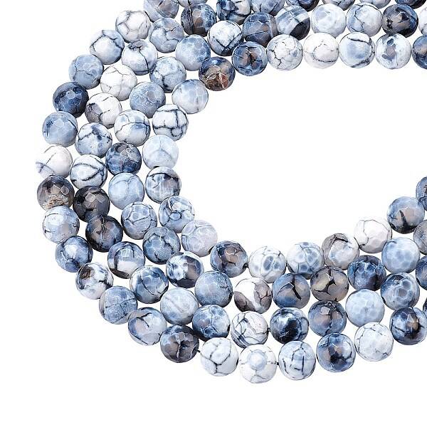 Natural Agate Bead Strands