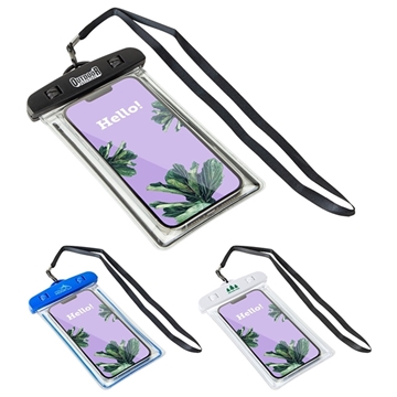 150 Customized Voyage Waterproof Phone Pouch - IPX8 Rated & PVC ...