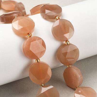 Natural Sunstone Beads Strands