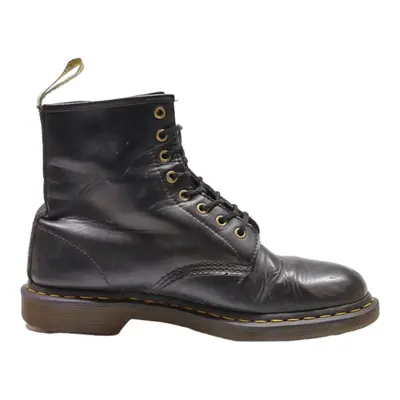 DR MARTENS 14045 Lace-Up Boots Black Leather Mens UK 10