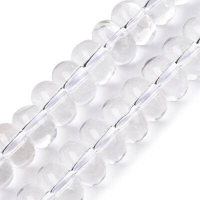 Transparent Glass Beads Strands