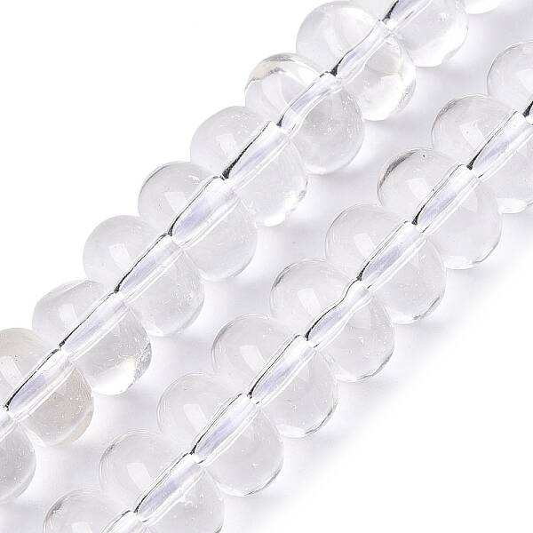 Transparent Glass Beads Strands