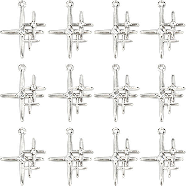 30Pcs Alloy Pendants