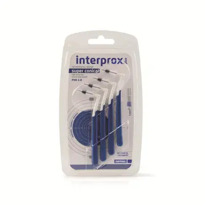 Interprox Super Conical Plus Interdental Brushes 2.0 mm 6 pieces