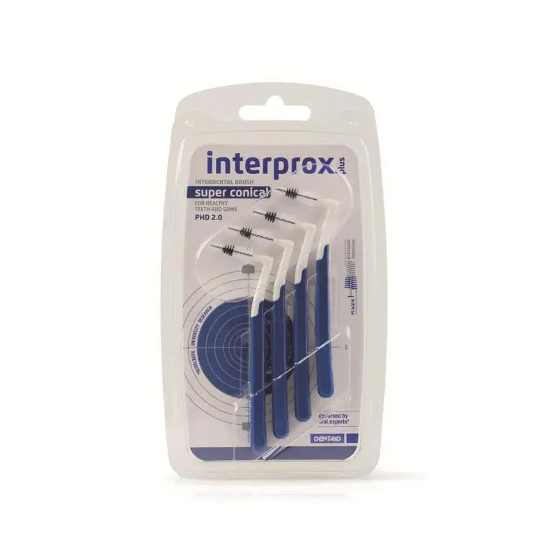 Interprox Super Conical Plus Interdental Brushes 2.0 mm 6 pieces