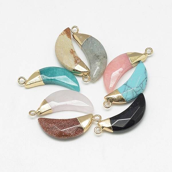 Natural & Synthetic Mixed Stone Pendants
