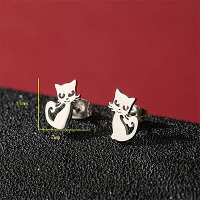 Non-Tarnish Stainless Steel Stud Earrings