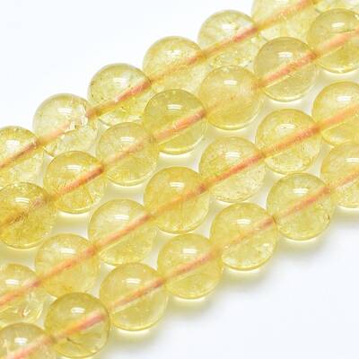 Natural Citrine Beads Strands
