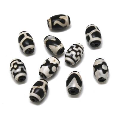 Tibetan Style dZi Beads