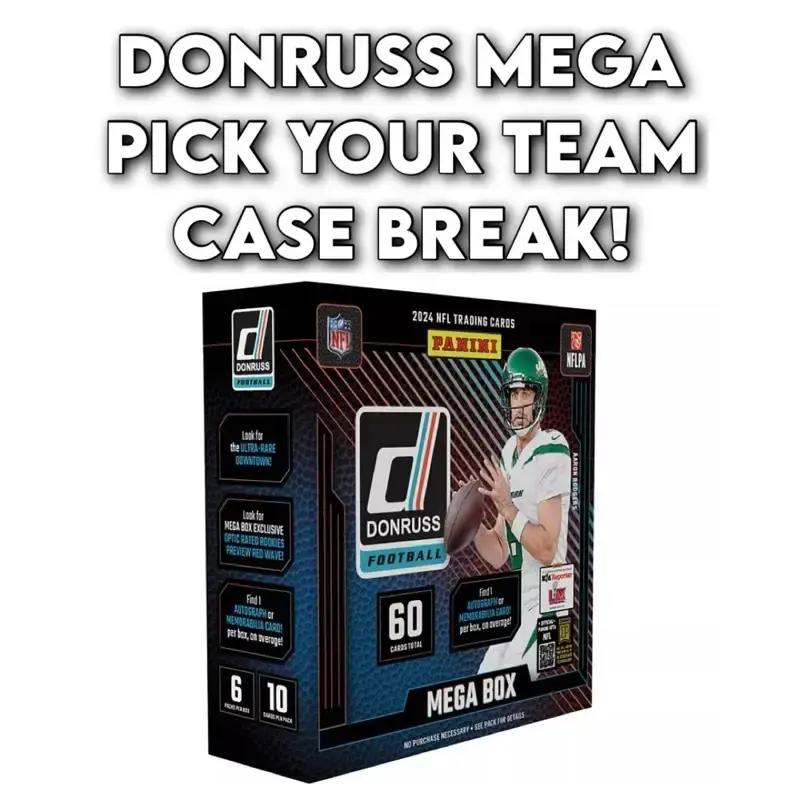 *Break #28: Full Case of 2024 20x Donruss Megas!