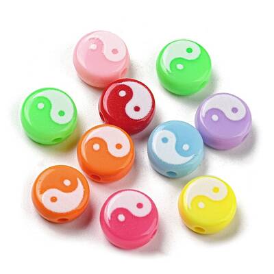 Opaque Acrylic Beads