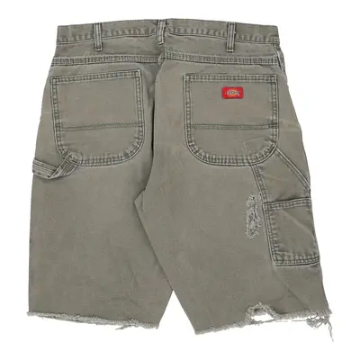 Dickies Carpenter Shorts - 34W 11L Khaki Cotton