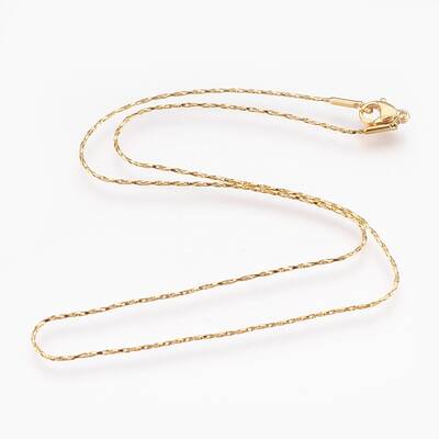 304 Stainless Steel Boston Link Chain Necklaces