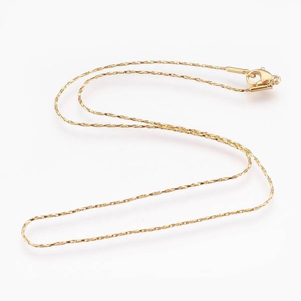 304 Stainless Steel Boston Link Chain Necklaces