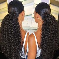 Wiggins Hair Ponytail Extension Human Hair 250% Density Ponytail Extension
