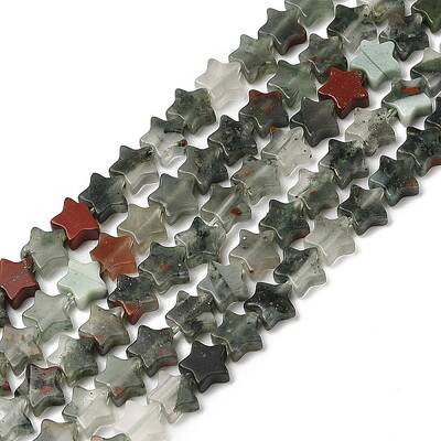 Natural Bloodstone Beads Strands