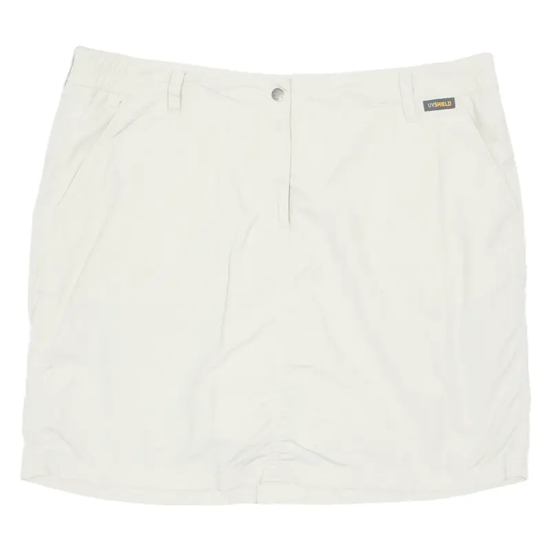 JACK WOLFSKIN Womens Straight Skirt Beige Short UK 16