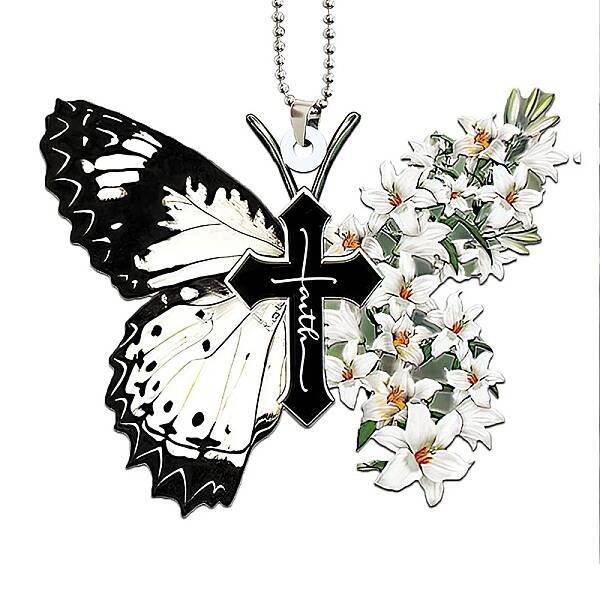 Acrylic Butterfly Pendant Decorations
