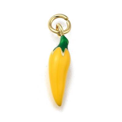 Brass Enamel Pendants