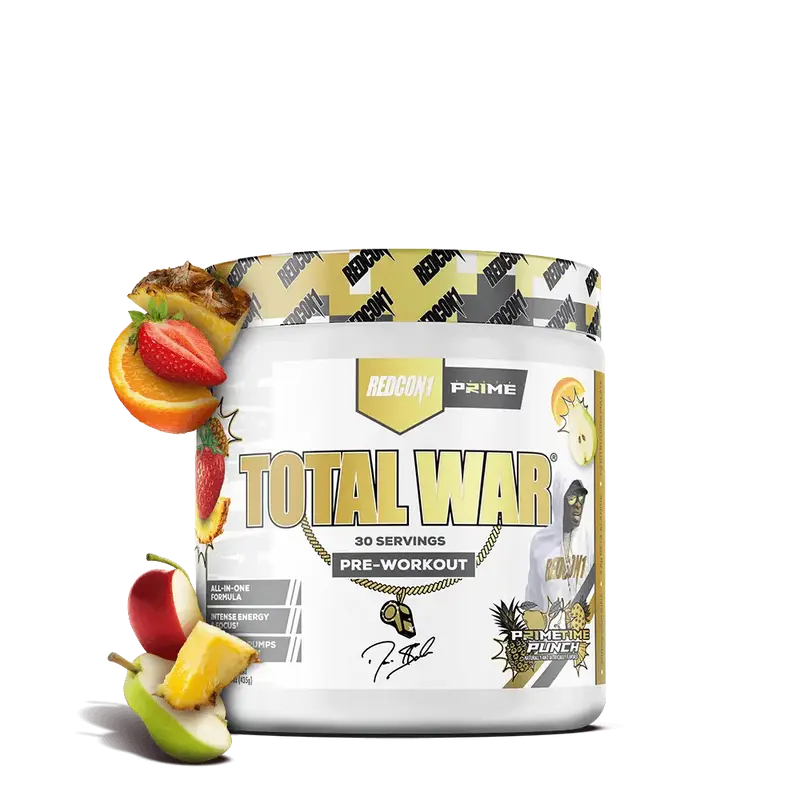 REDCON1 Pre Workout Powder for Men & Women - Total War - All-in-One Pre workout with Beta Alanine & Citruline Malate to Suppo...