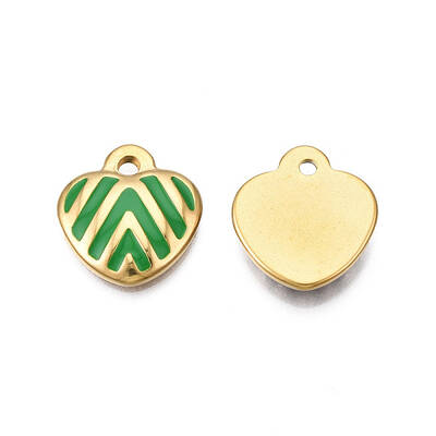 304 Stainless Steel Enamel Pendants