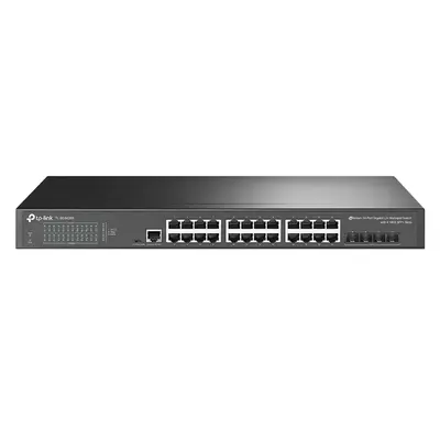 TP-LINK TL-SG3428X | JetStream 24-Port Gigabit L2+ Managed Switch with 4 10GE SFP+ Slots