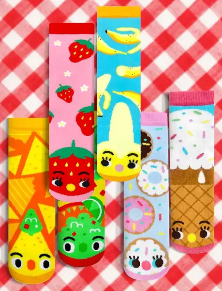 TASTE BUDS SOCKS GIFT BUNDLE | Size: KIDS SMALL