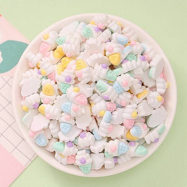 Opaque Resin Cabochons