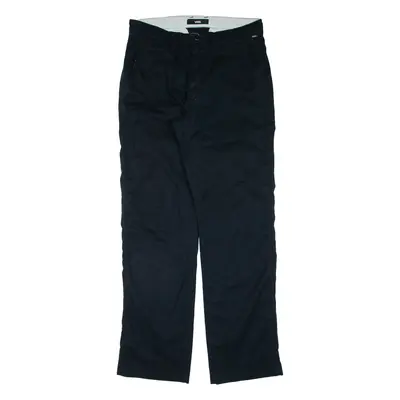 VANS Mens Trousers Black Regular Straight W30 L31