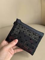 Heart Print Makeup Bag Everyday Bags , 2025 New Style Portable Zipper Cosmetic Storage Bag for Women and Girls, Multi-functio...