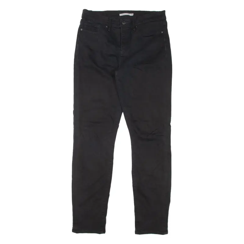 LEVI'S 312 Shaping Womens Jeans Black Slim Straight Denim W29 L32