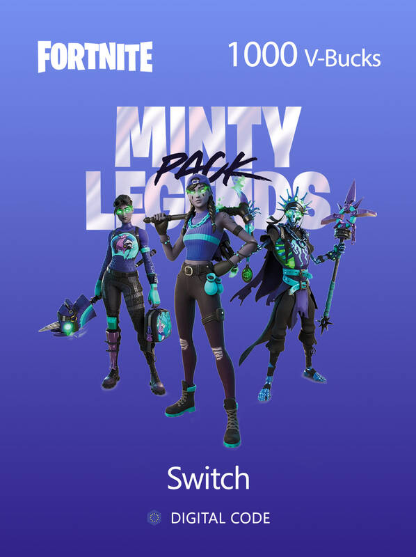 Fortnite Minty Legends Pack + 1000 V-Bucks Europe | Nintendo Switch