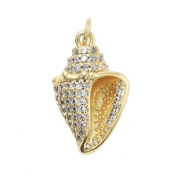 Brass With Cubic Zirconia Pendants