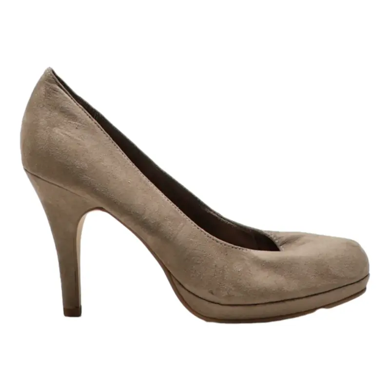 TAMARIS Court Heels Grey Synthetic Womens UK 5