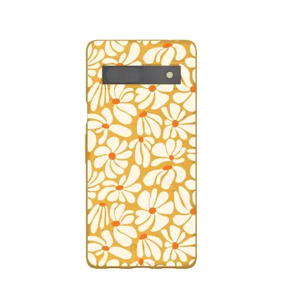 Honey Funky Petals Google Pixel 7a Case