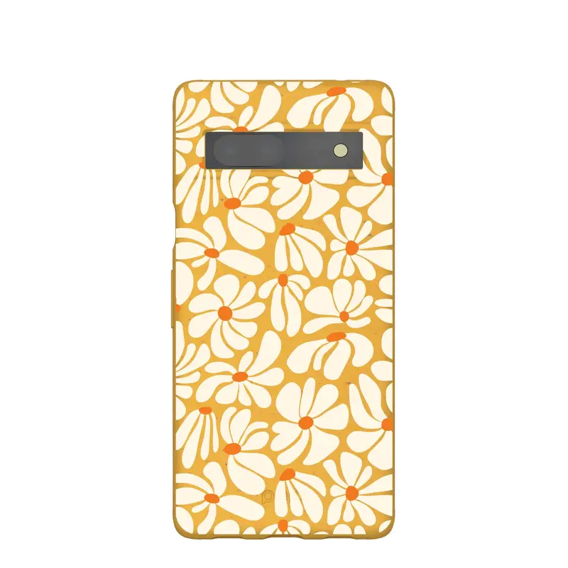Honey Funky Petals Google Pixel 7a Case