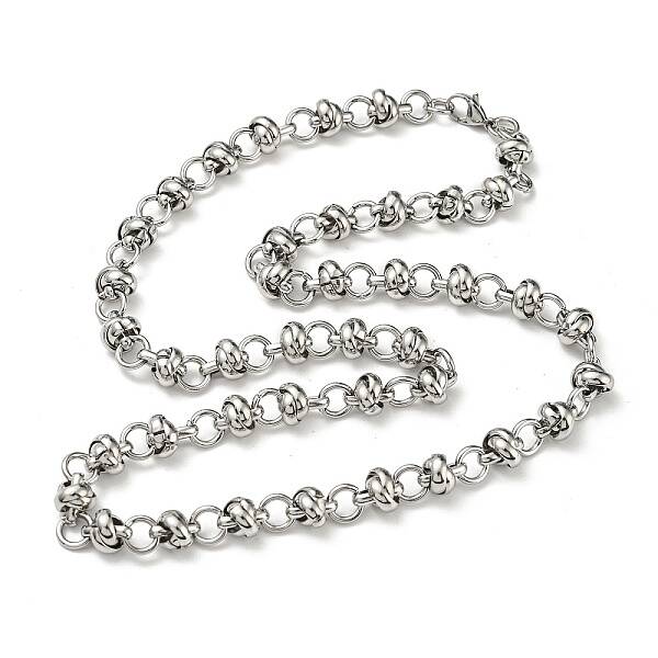 Non-Tarnish 201 Stainless Steel Link Chain Necklace