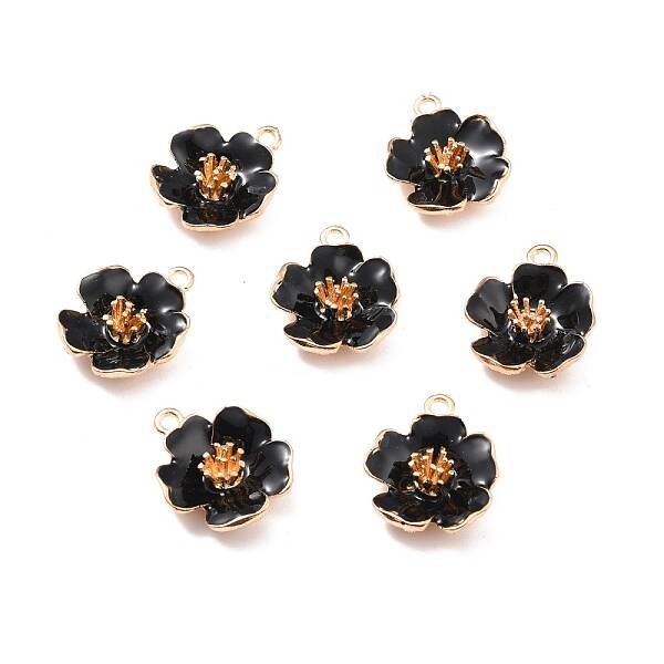 Alloy Enamel Pendants