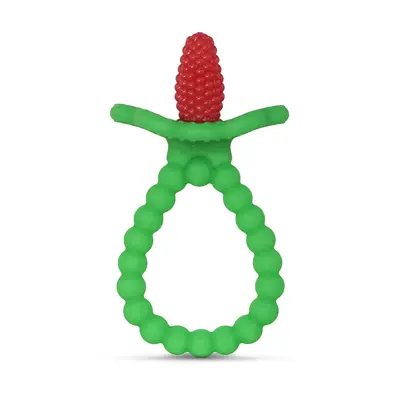 RaZbaby Silicone Baby Teether, BerryBumps Textured Silicone for Babies' Sore Gums, BPA Free, Easy-to-Hold, 3M+ Multi-Texture ...