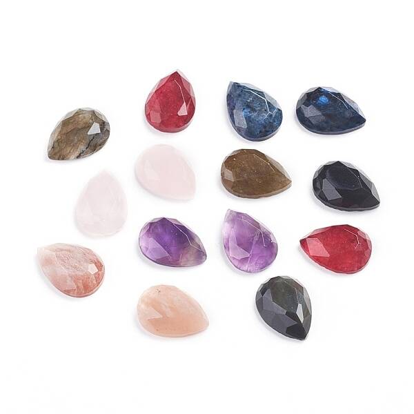 Natural Mixed Gemstone Cabochons