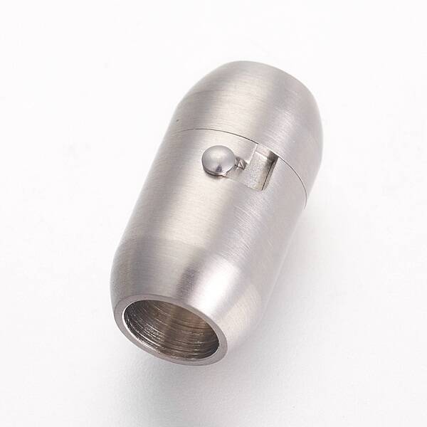 Tarnish Resistant 304 Stainless Steel Locking Tube Magnetic Clasps