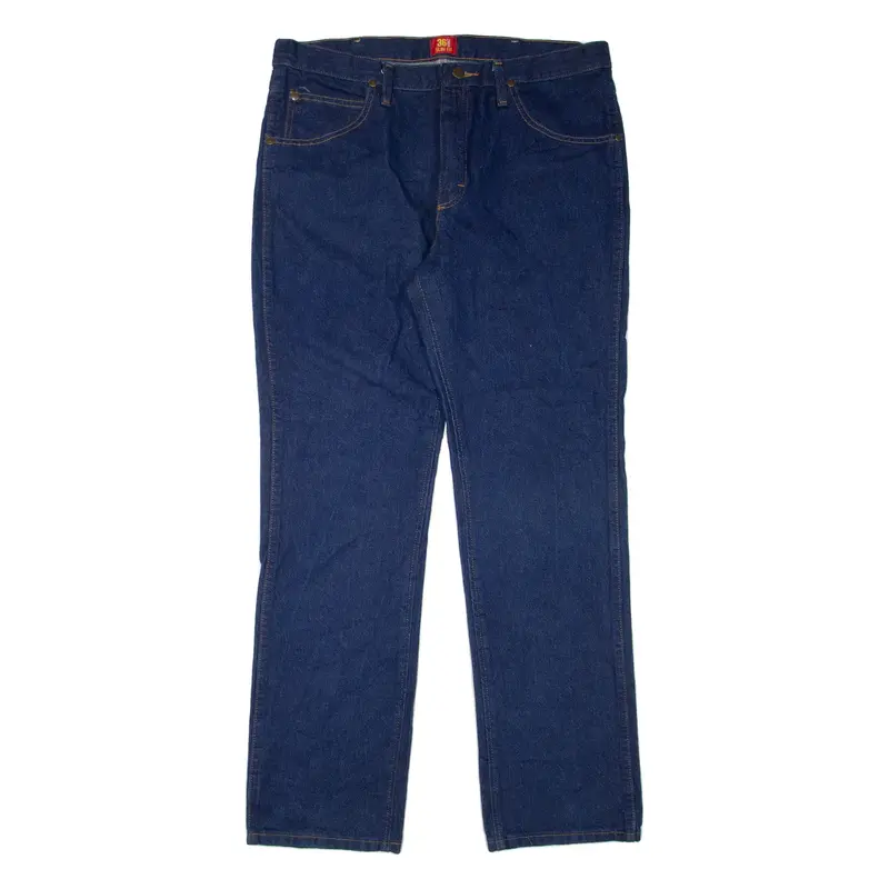 WRANGLER Womens Jeans Blue Slim Bootcut W36 L32